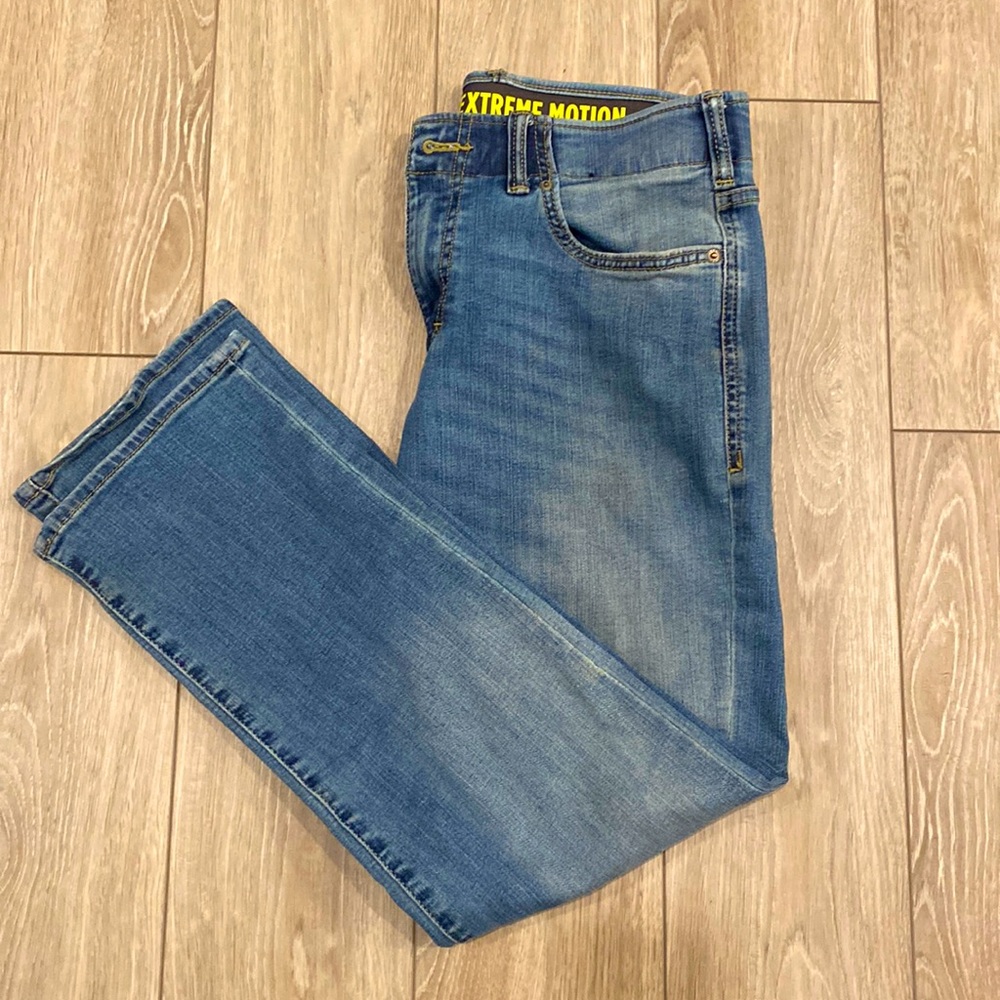 Lee Extreme Motion Jeans | straight fit tapered leg | 30x30 (BLUE)